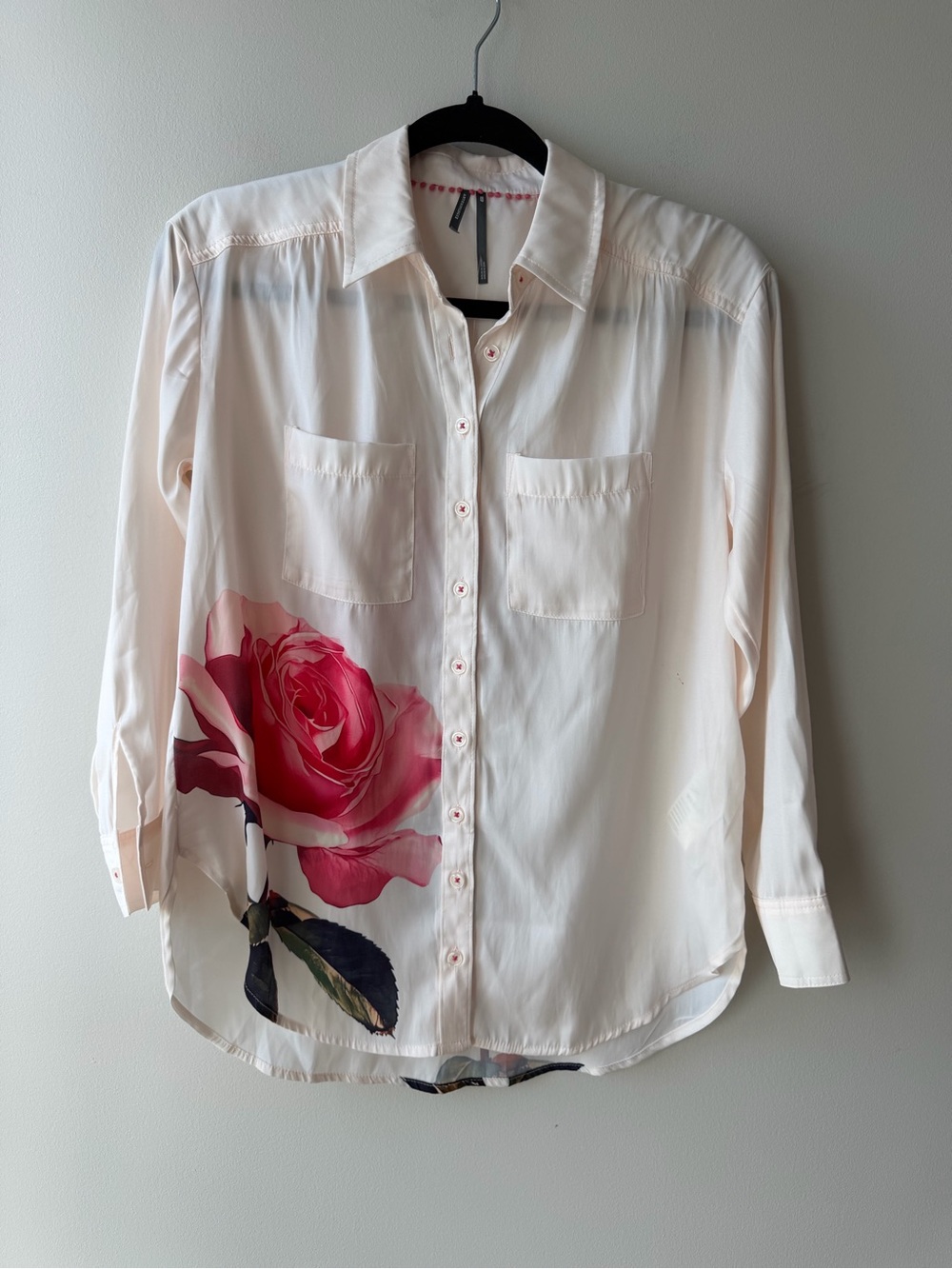 Anthropologie Brielle Relaxed Buttondown Blouse NWT - Picture 2 of 5